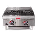 Star 6024CBF 24" Gas Charbroiler - Cast Iron Grate, Adjustable Control Valve thumbnail 4