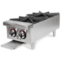Star 602HF 12" Gas Hotplate w/ (2) Burners & Manual Controls, Convertible thumbnail 2