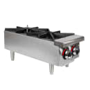 Star 602HF 12" Gas Hotplate w/ (2) Burners & Manual Controls, Convertible thumbnail 5