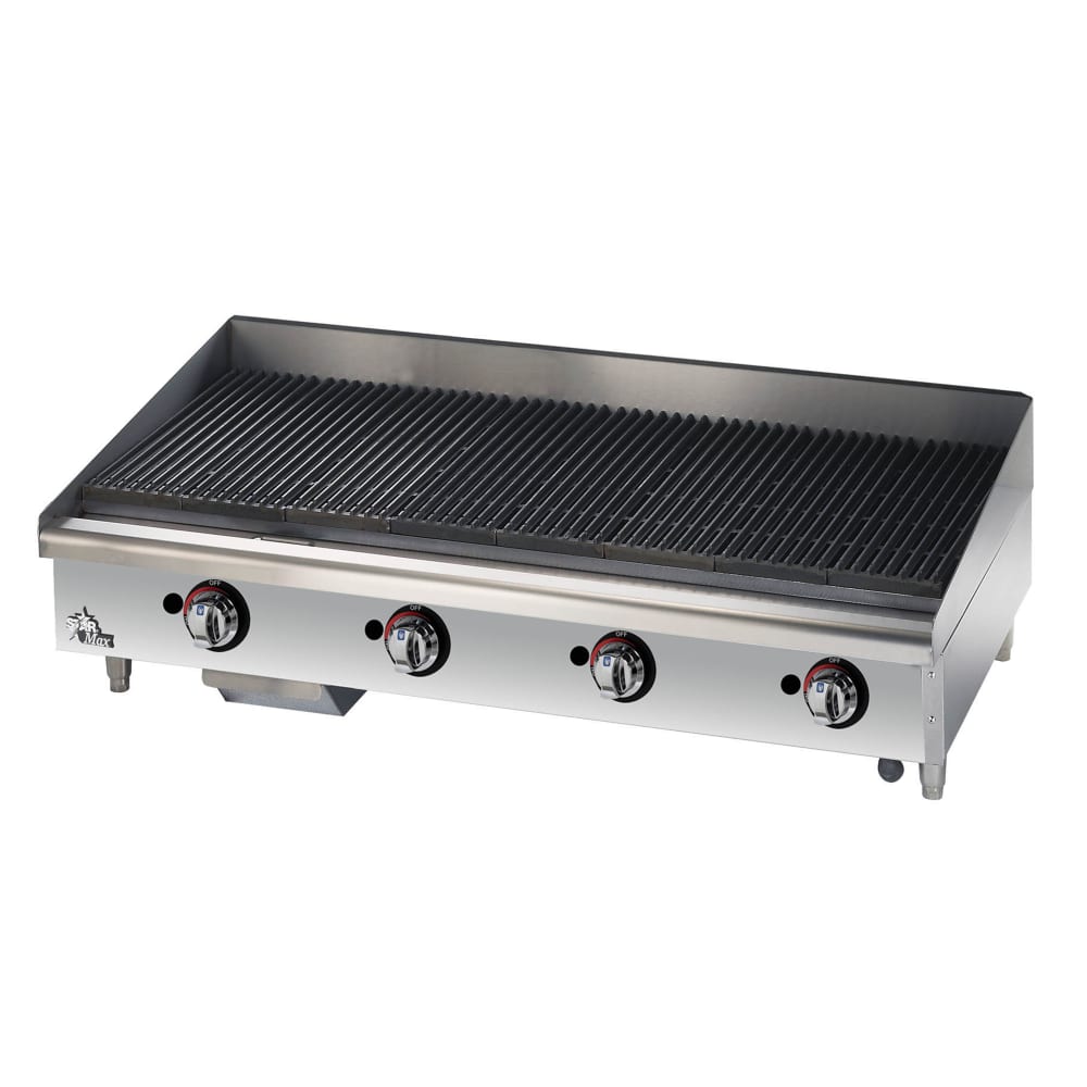 Star 6148RCBF 48" Gas Charbroiler - Adjustable Manual Controls