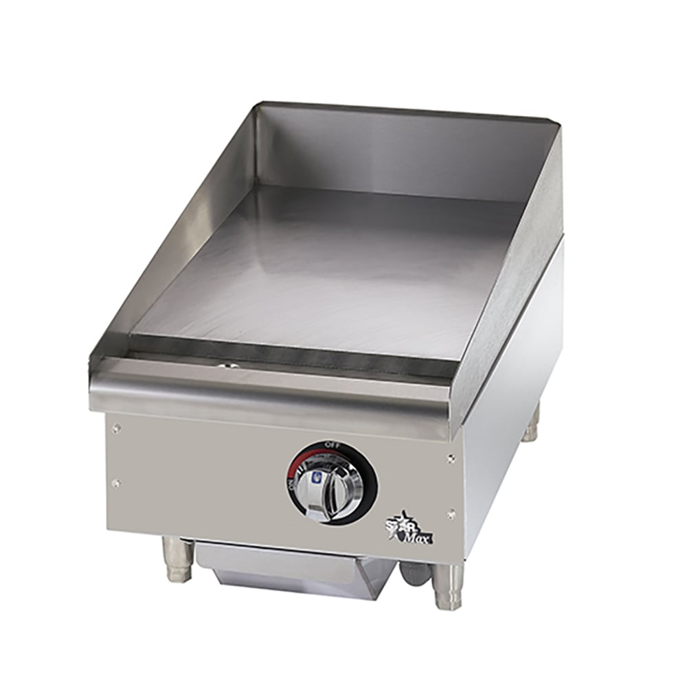 Star 615MF 15" Gas Griddle w/ Manual Controls - 1" Steel Plate, Convertible