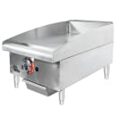 Star 615TF 15" Gas Griddle w/ Thermostatic Controls - 1" Steel Plate, Convertible thumbnail 5