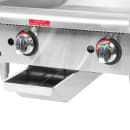 Star 624MF 24" Gas Griddle w/ Manual Controls - 1" Steel Plate, Convertible thumbnail 8