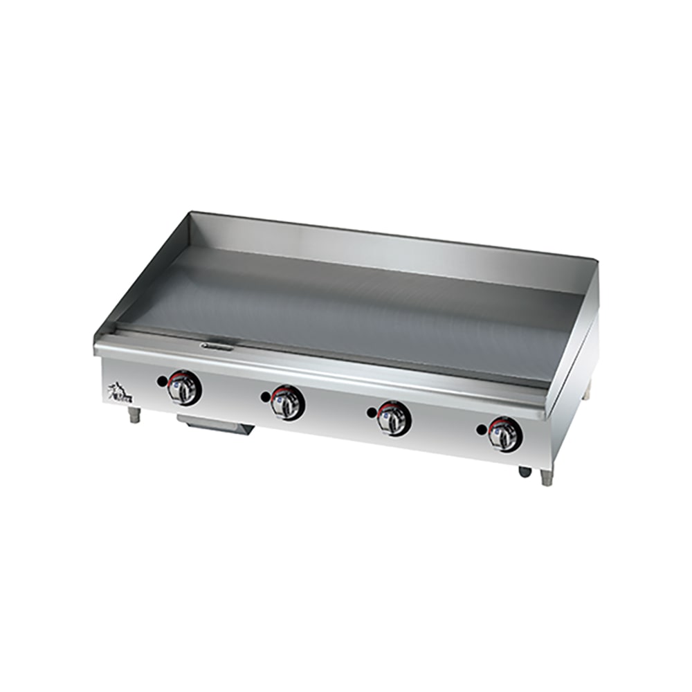 Star 648TCHSF 48" Gas Griddle w/ Thermostatic Controls - 1" Chrome Plate, Natural Gas