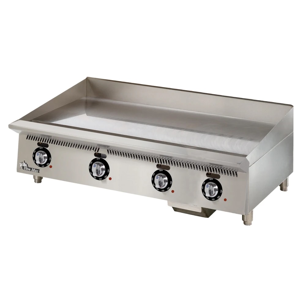 Star 736TCHSA 36" Ultra-Max® Electric Griddle w/ Thermostatic Controls - 1" Chrome Plate, 240v