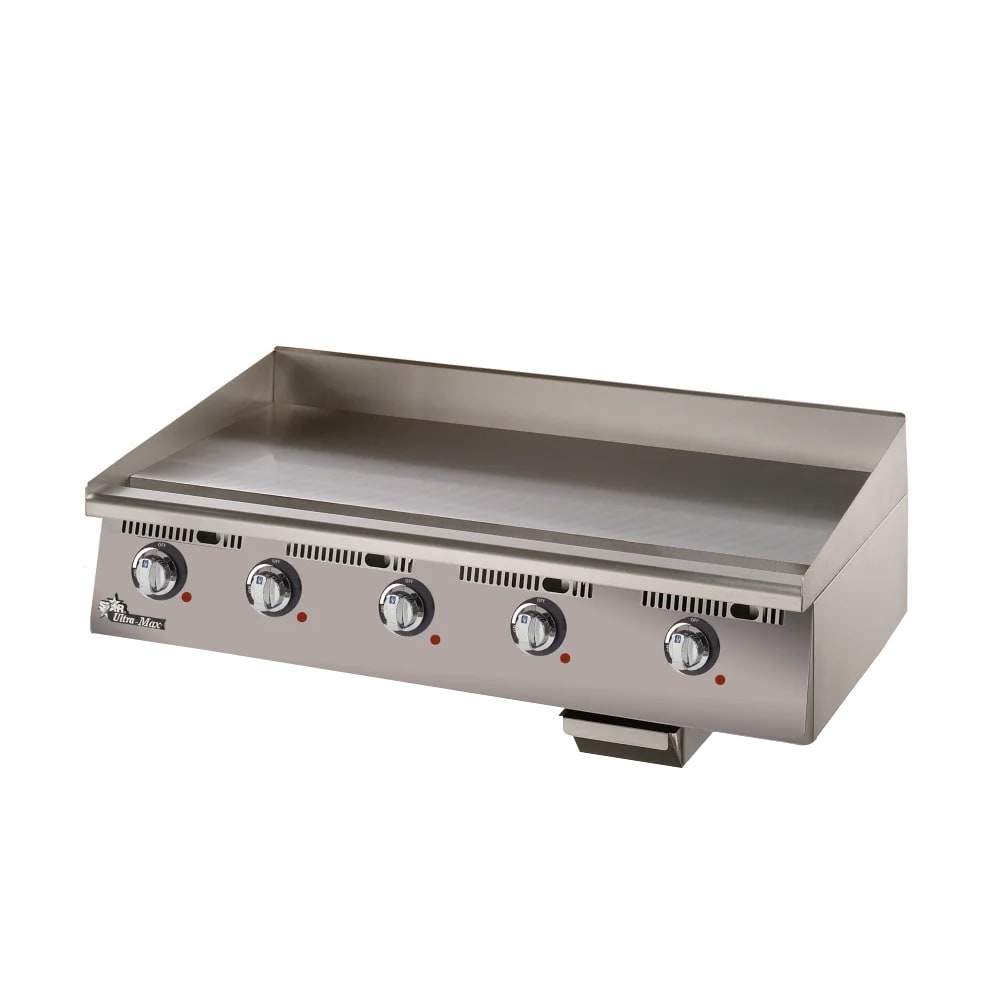 Star 772TA 72" Ultra-Max® Electric Griddle w/ Thermostatic Controls - 1" Steel Plate, 240v