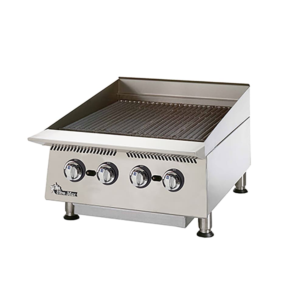 Star 8024CBB 24" Ultra-Max® Gas Charbroiler w/ Cast Iron Grates - Liquid Propane