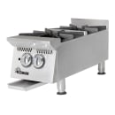 Star 802HA 12" Gas Hotplate w/ (2) Burners & Manual Controls, Convertible thumbnail 2