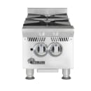 Star 802HA 12" Gas Hotplate w/ (2) Burners & Manual Controls, Convertible thumbnail 3