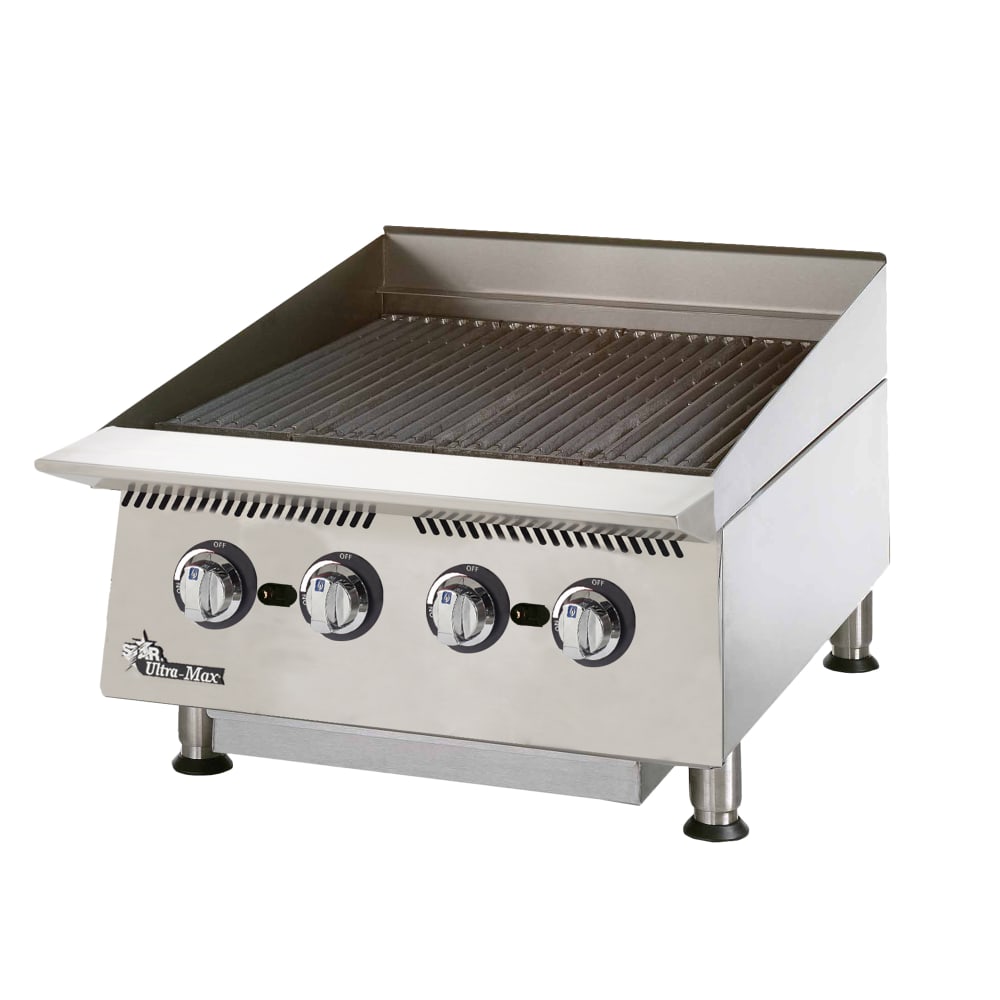 Star 8124RCBB 24" Gas Charbroiler w/ Cast Iron Grates, Liquid Propane