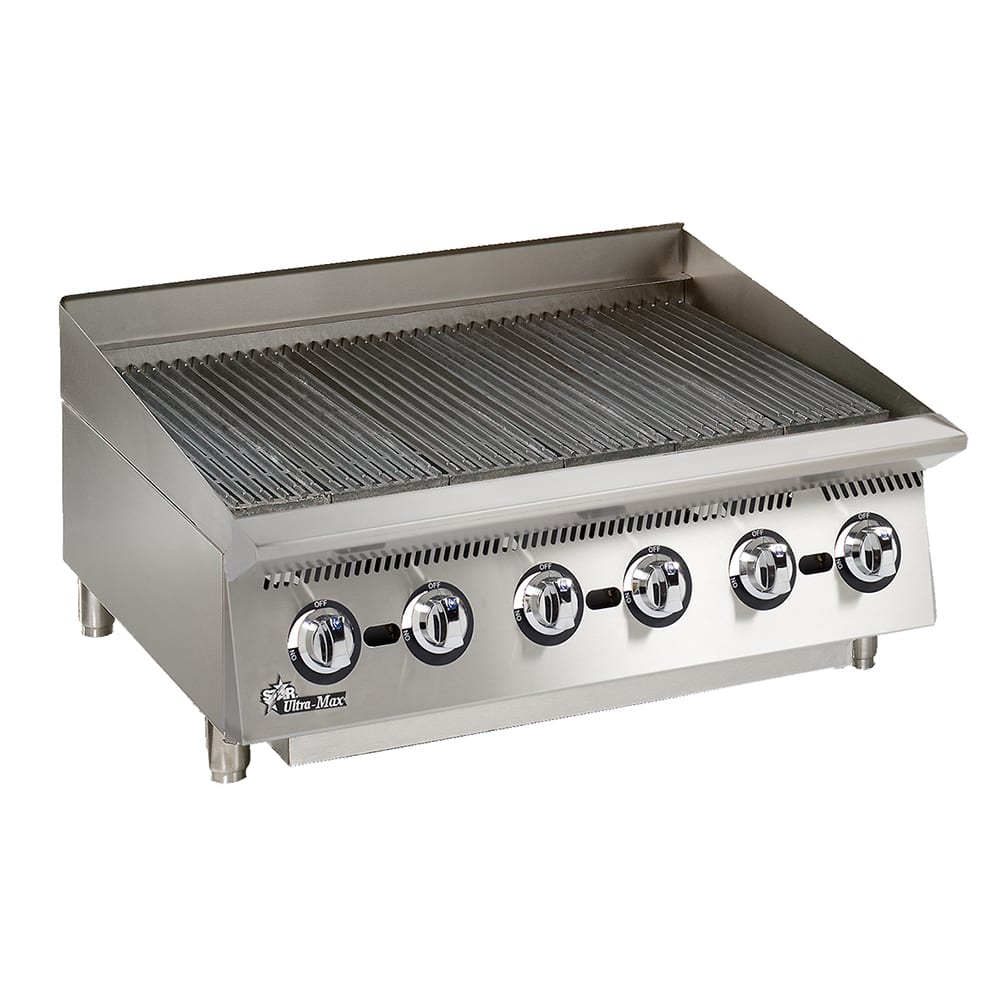 Star 8136RCBB 36" Gas Charbroiler w/ Steel Grates, Liquid Propane