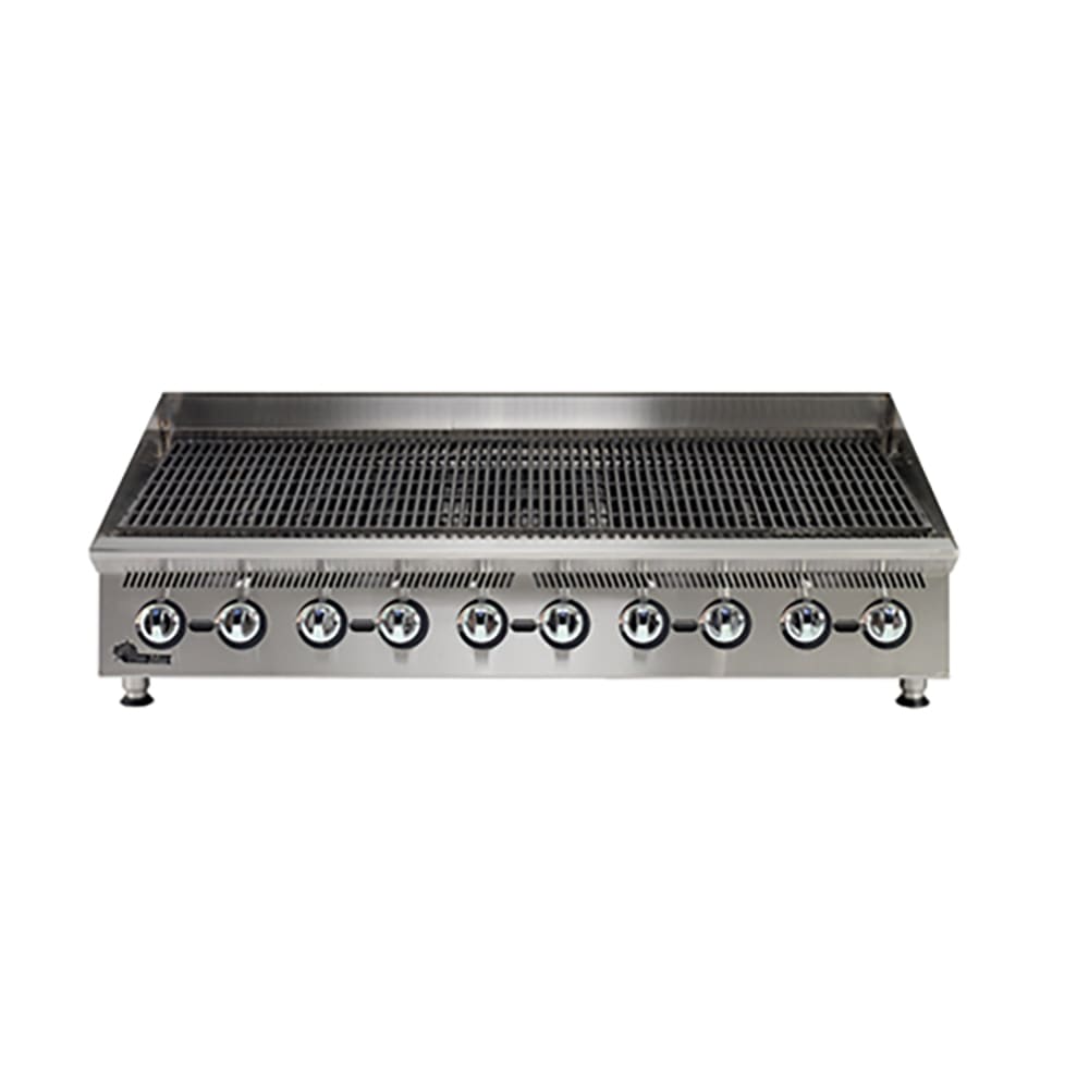Star 8160RCBB 60" Charbroiler w/ Manual Controls & Steel Radiants, 200000 BTU, Convertible
