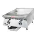 Star 824TA 24" Gas Griddle w/ Thermostatic Controls - 1" Steel Plate, Natural Gas thumbnail 2