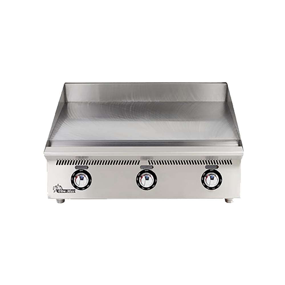 Star 836MA 36" Gas Griddle w/ Manual Controls - 1" Steel Plate, Natural Gas
