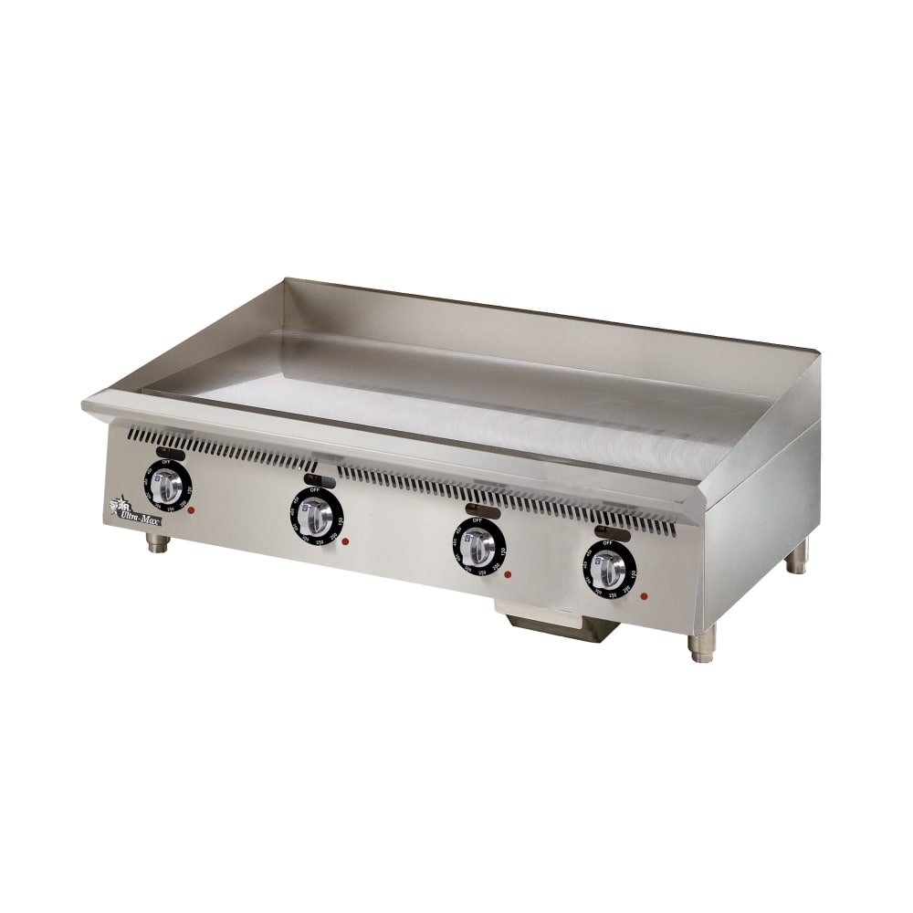 Star 848TA 48" Ultra-Max® Gas Griddle w/ Thermostatic Controls - 1" Steel Plate, Liquid Propane