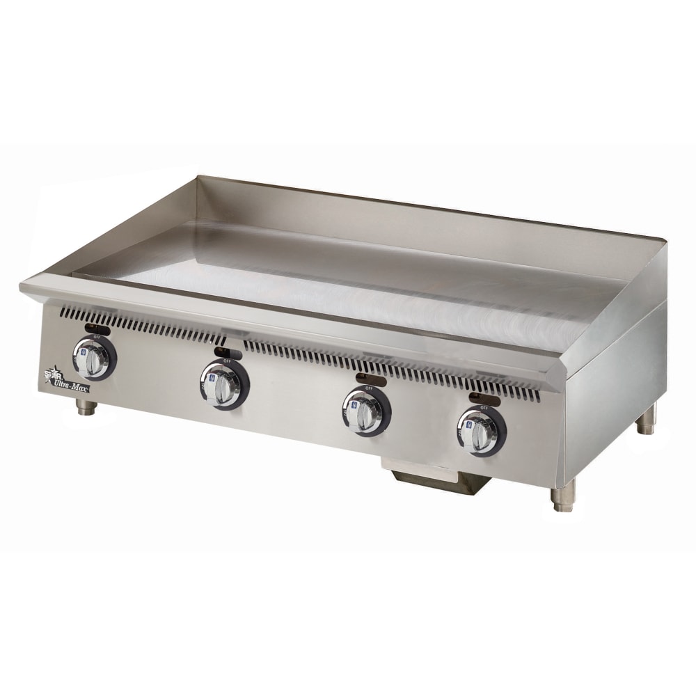 Star 848TCHSA 48" Gas Griddle w/ Thermostatic Controls - 1" Chrome Plate, Natural Gas