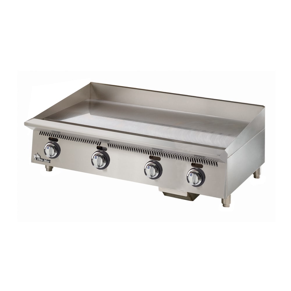 Star 848TCHSA 48" Ultra-Max® Gas Griddle w/ Thermostatic Controls - 1" Chrome Plate, Liquid Propane