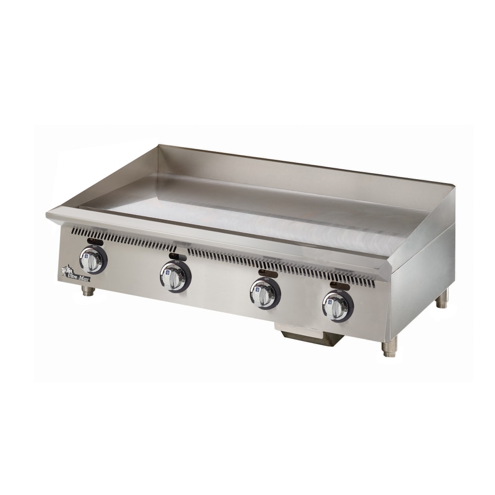Star 872MA 72" Ultra-Max® Gas Griddle w/ Manual Controls - 1" Steel Plate, Liquid Propane