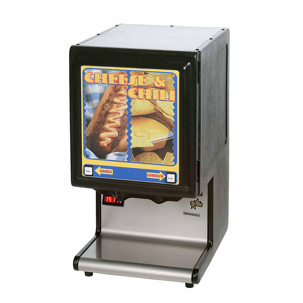 Star HPDE2H 12 lb All Purpose Topping Warmer - 1 oz Increments, 120v