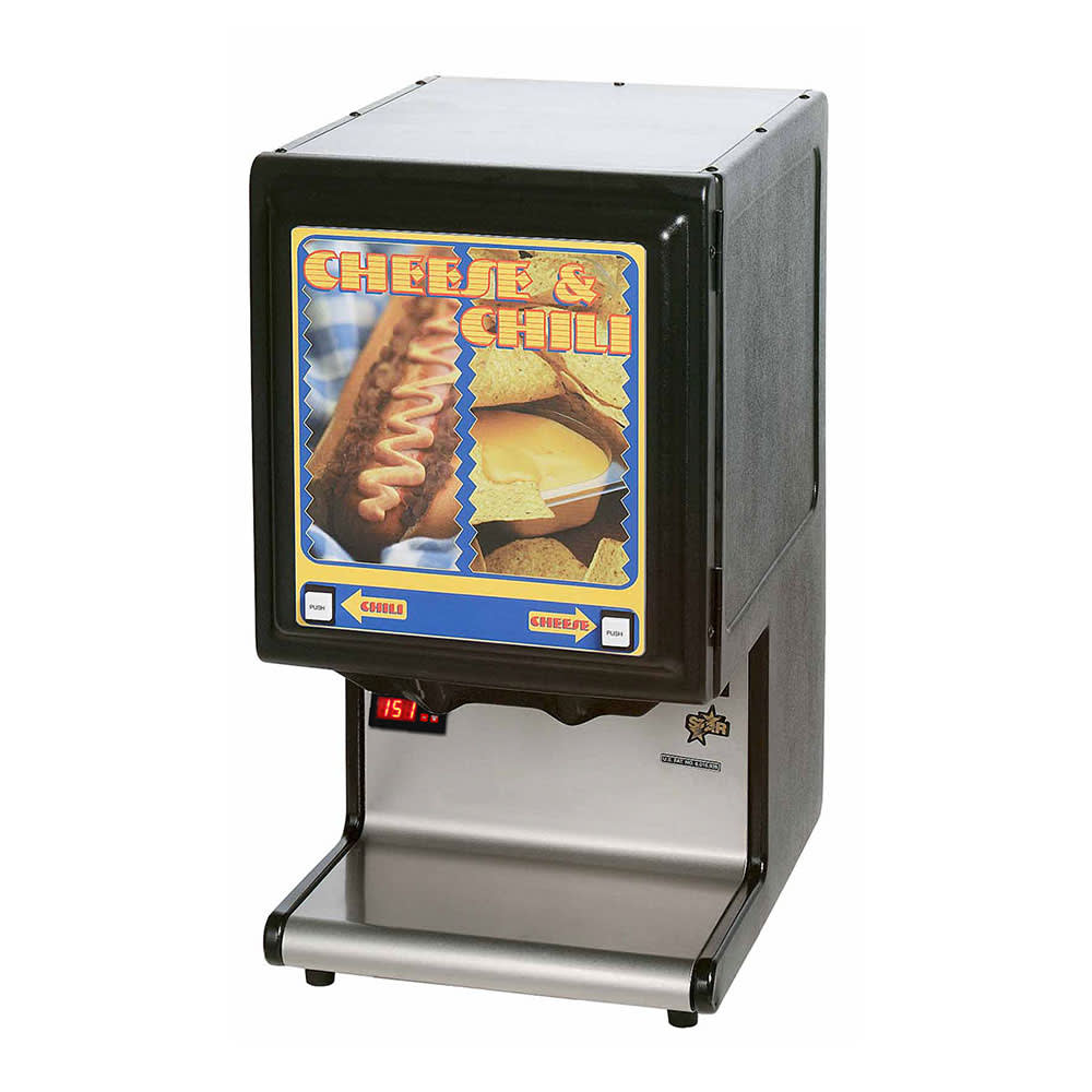 Star HPDE2HP 12 lb All Purpose Topping Warmer - 1 oz Increments, 120v