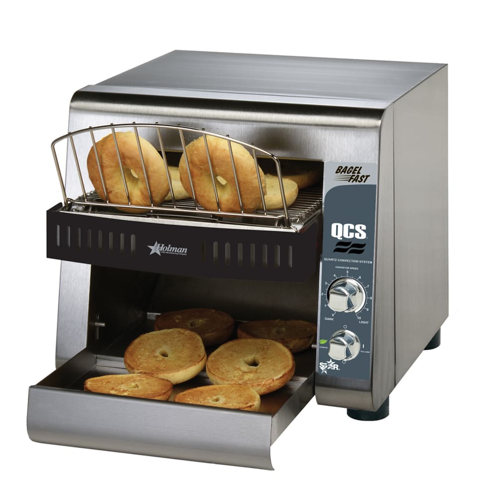 Star QCS1-500B Conveyor Toaster - 500 Bagels/hr w/ 1 1/2" Product Opening, 120v