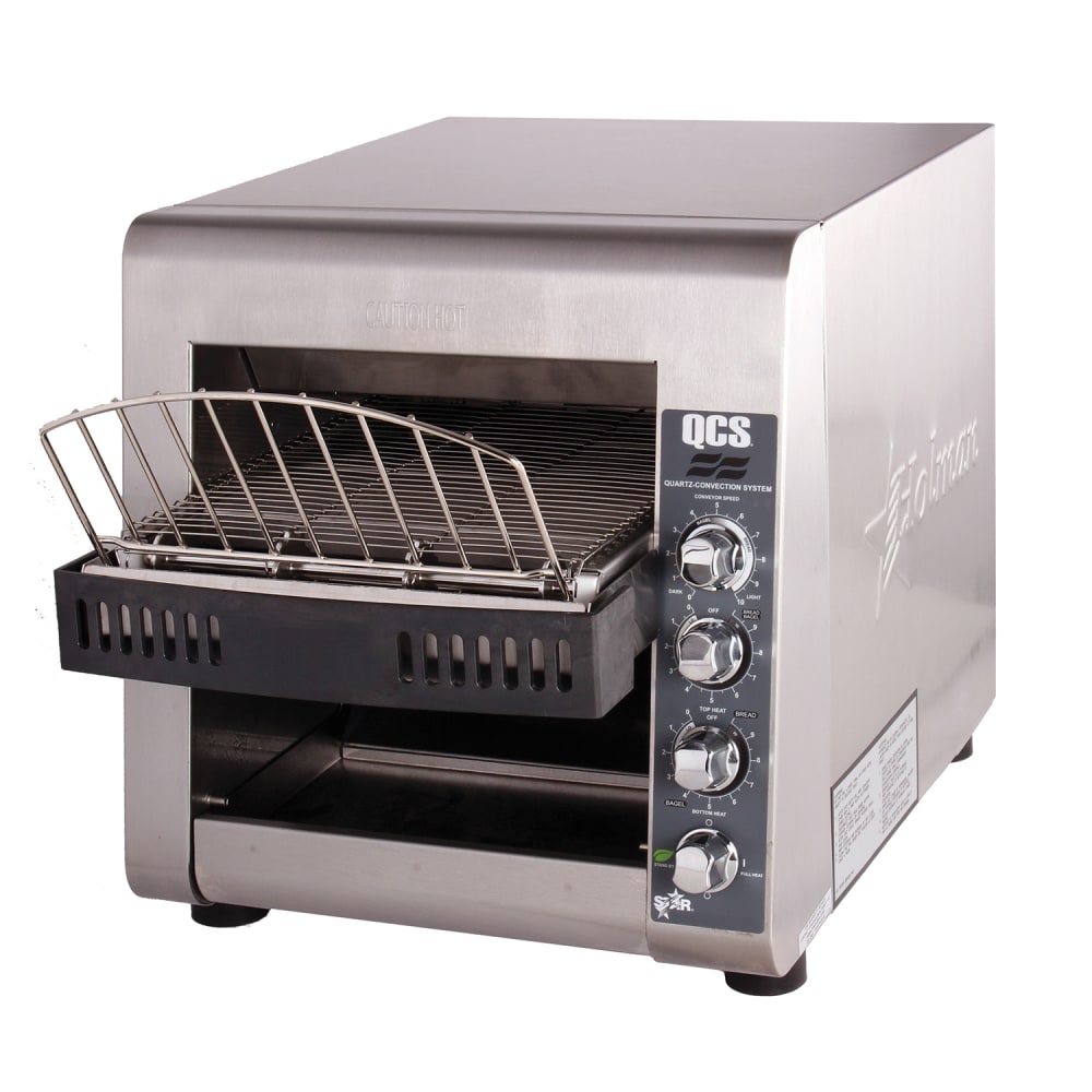 Star QCS2-500 Conveyor Toaster - 500 Slices/hr w/ 1 1/2" Product Opening, 120v