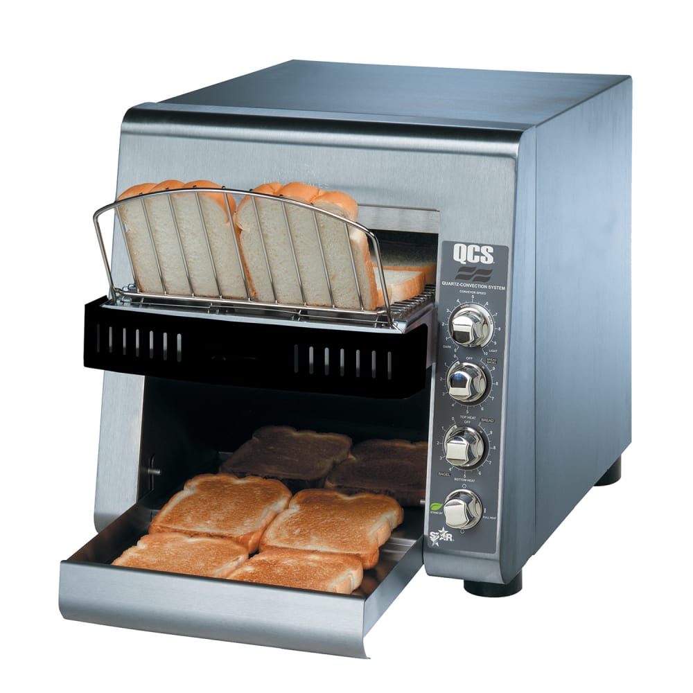 Star QCS2-800 Conveyor Toaster - 800 Slices/hr w/ 1 1/2" Product Opening, 240v/1ph