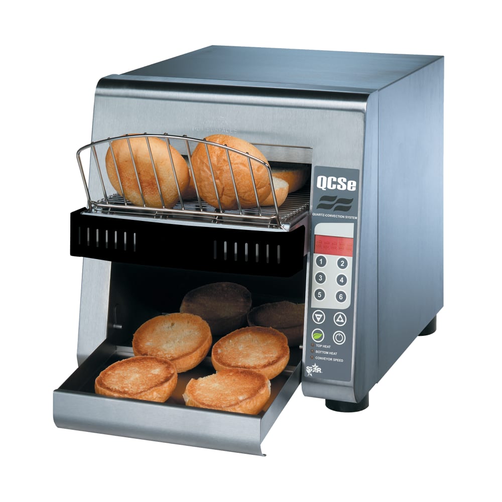 Star QCSE2-600H Conveyor Toaster - 600 Slices/hr w/ 3" Product Opening, 208v/1ph