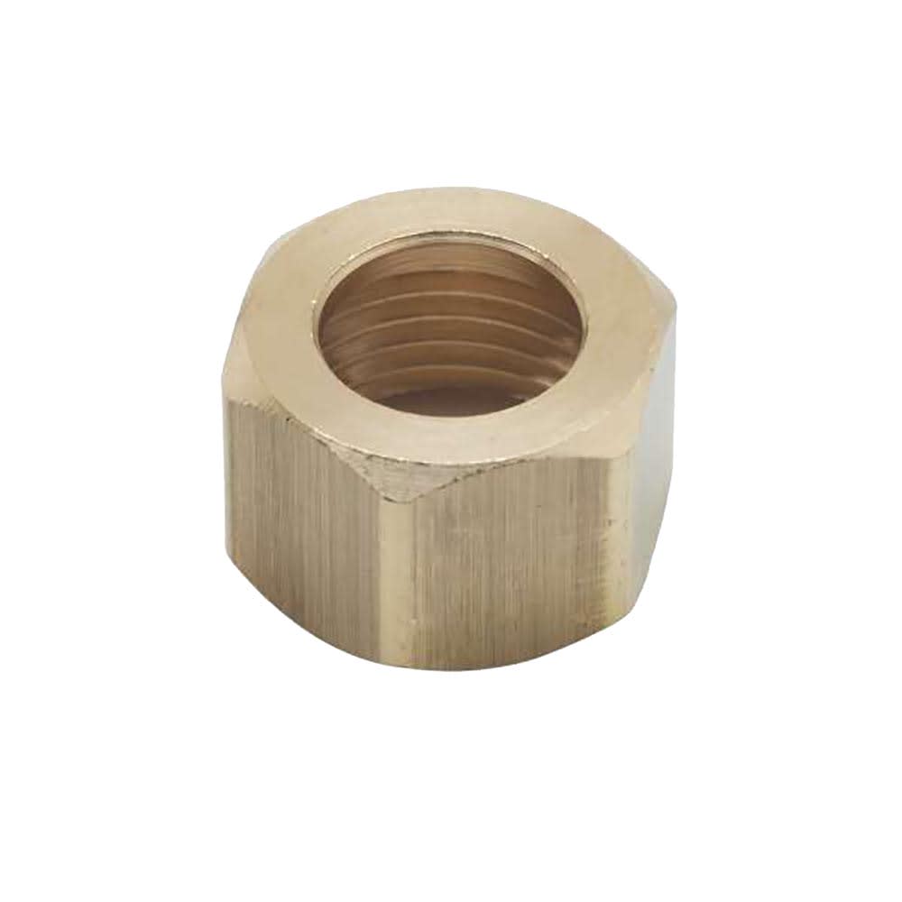 T&S 000958-20 7/8" Brass Hex Coupling Nut, 1/2" NPSM Female Thread
