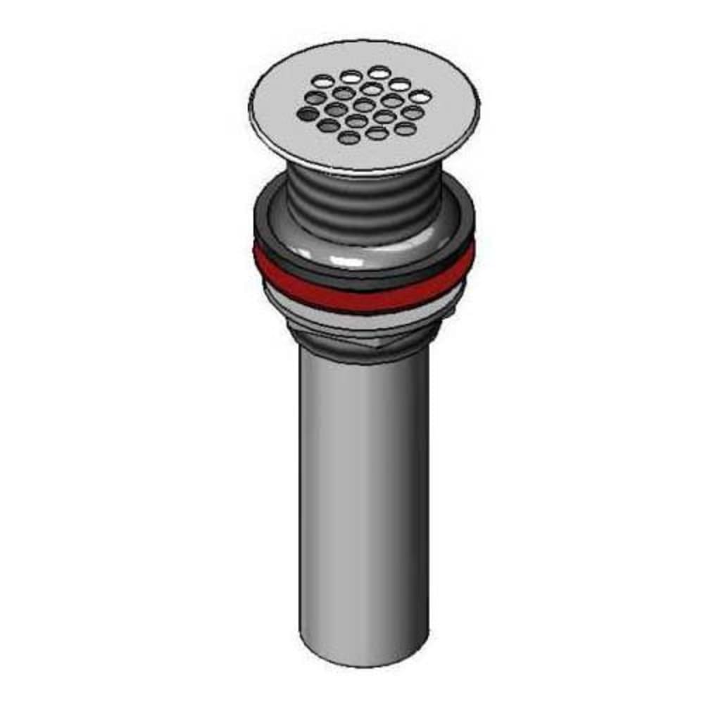 T&S 010126-45 Glass Filler Drain, Polished Chrome