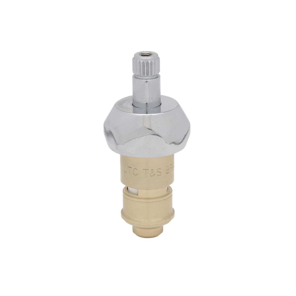 T&S 012395-25NS Cerama Cartridge w/ Check Valve & Bonnet for Cold Left to Close Faucet Handle