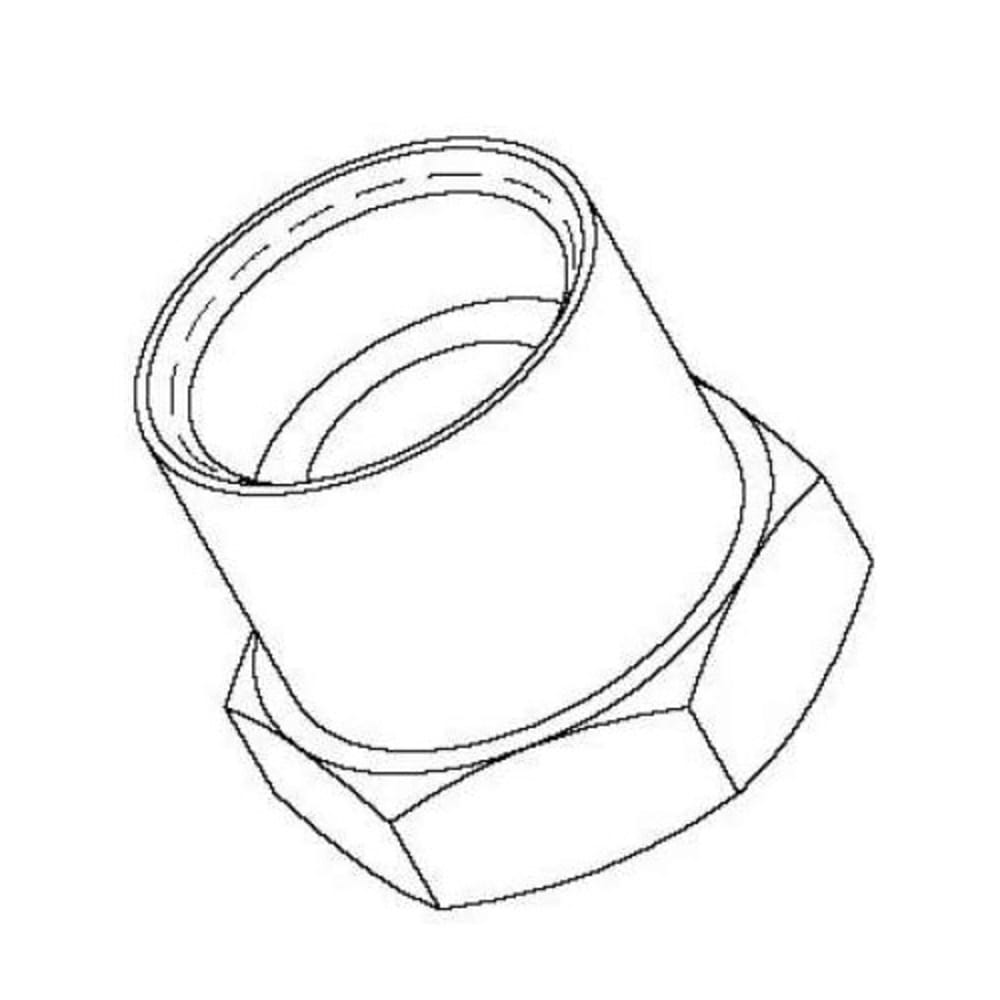 T&S 016145-25 Adapter w/ 1/4" NPT Female Thread