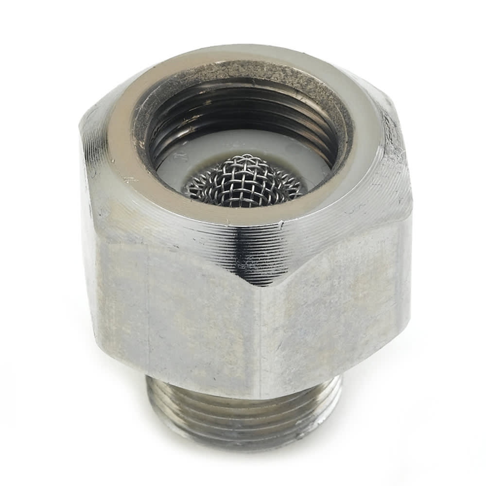 T&S 016419-25 3/8" Compression Check Valve Assembly w/ Female & Male Connections