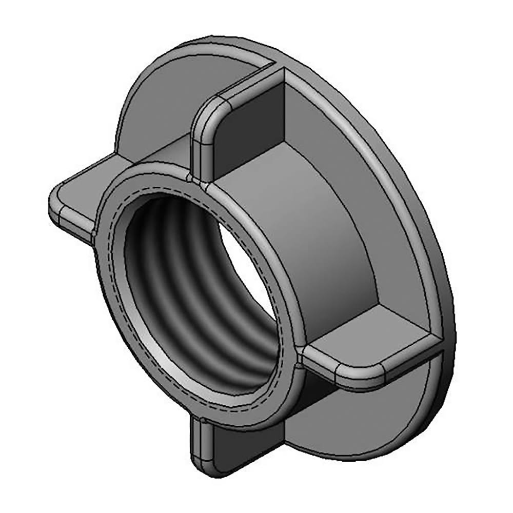 T&S 016673-45 Shank Nut, Plastic