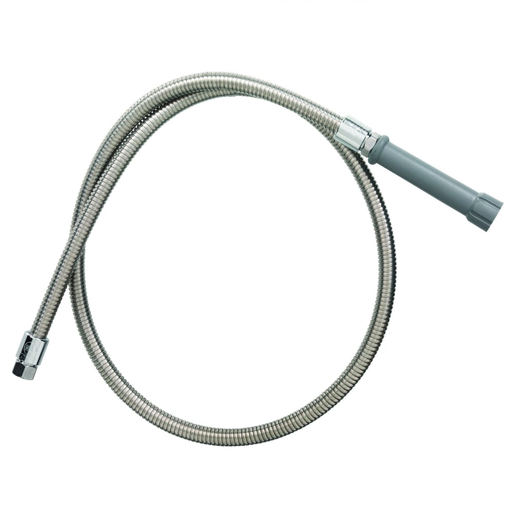 T&S B-0036-H Hose, 36 in, Flexible SS, For Prerinse Over Head Swivel Goosenecks