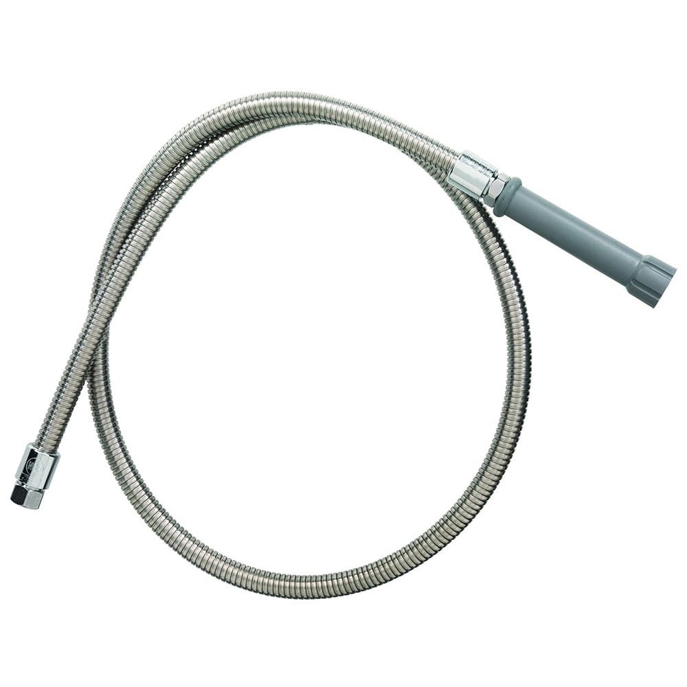 T&S B-0048-H 48" Flexible Hose, Stainless Steel