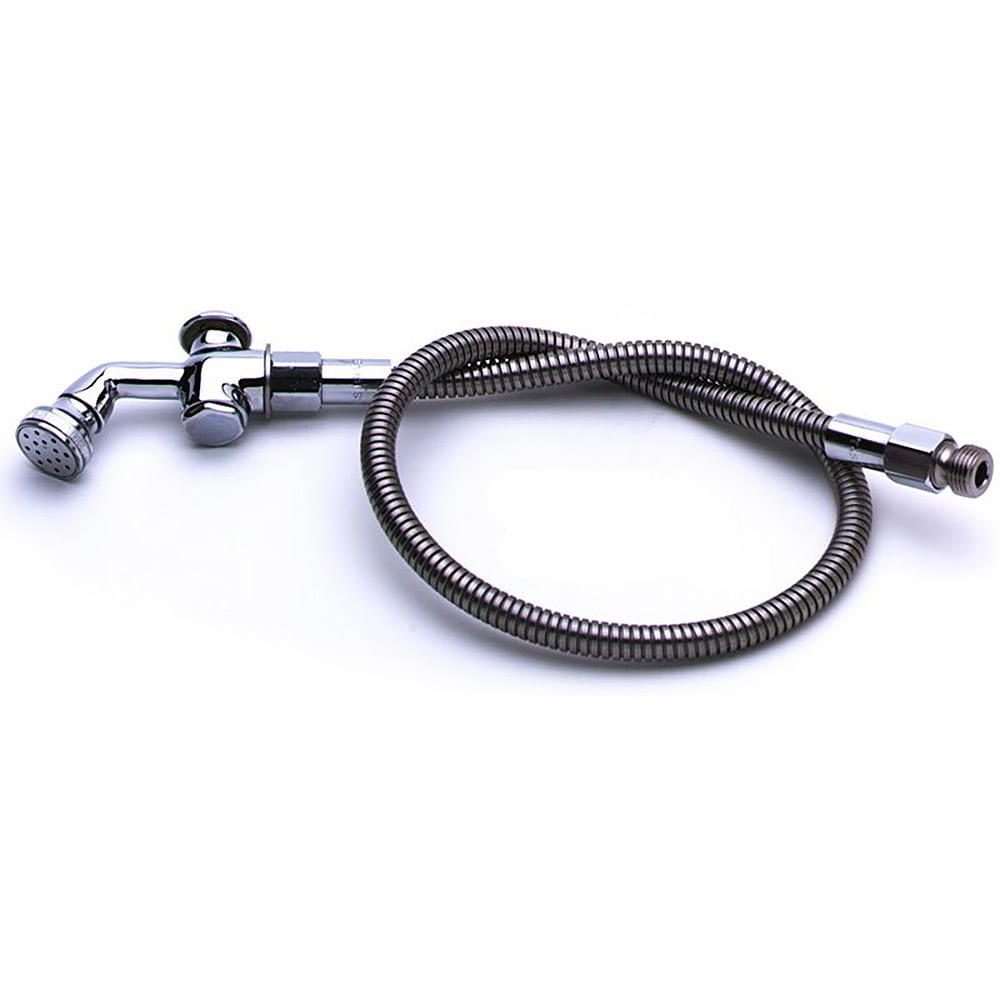 T&S B-0101-A60 Spray Valve, 60 in, w Aerator, Flexible SS Hose