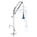 T&S B-0113-12-CRB8P 47"H Deck Mount Pre Rinse Faucet - 1 7/100 GPM, Base with Nozzle thumbnail 2