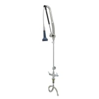 T&S B-0113-CR-B8P 42 9/10"H Deck Mount Pre Rinse Faucet - 1 7/100 GPM, Base with Nozzle thumbnail 2