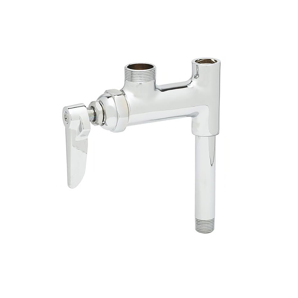 T&S B-0155-01LN Add-On Faucet for Pre-Rinse Units, NO Nozzle, 3" Nipple