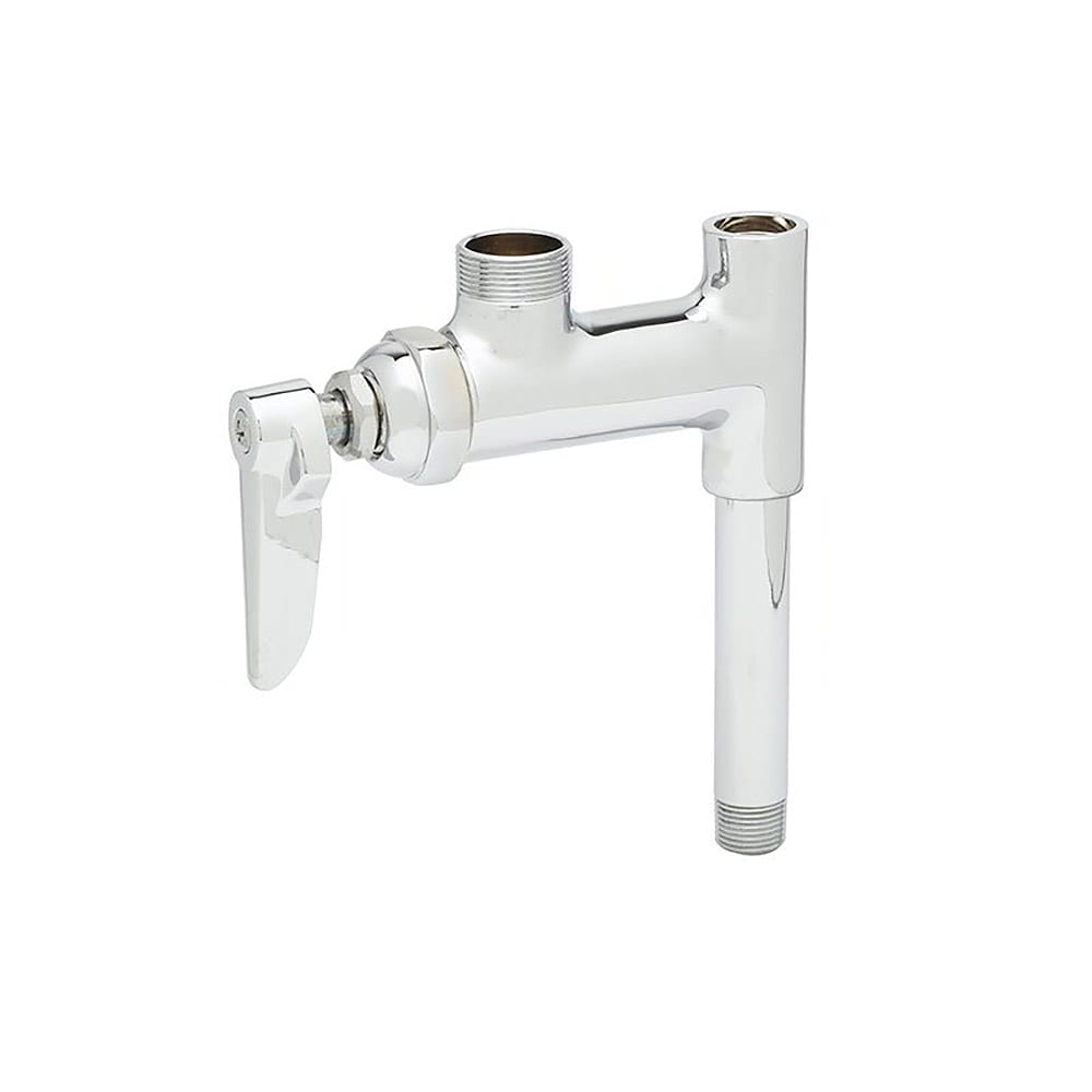 T&S B-0155-05LN Add-On Faucet, Less Nozzle, 5" Nipple for Prerinse Units