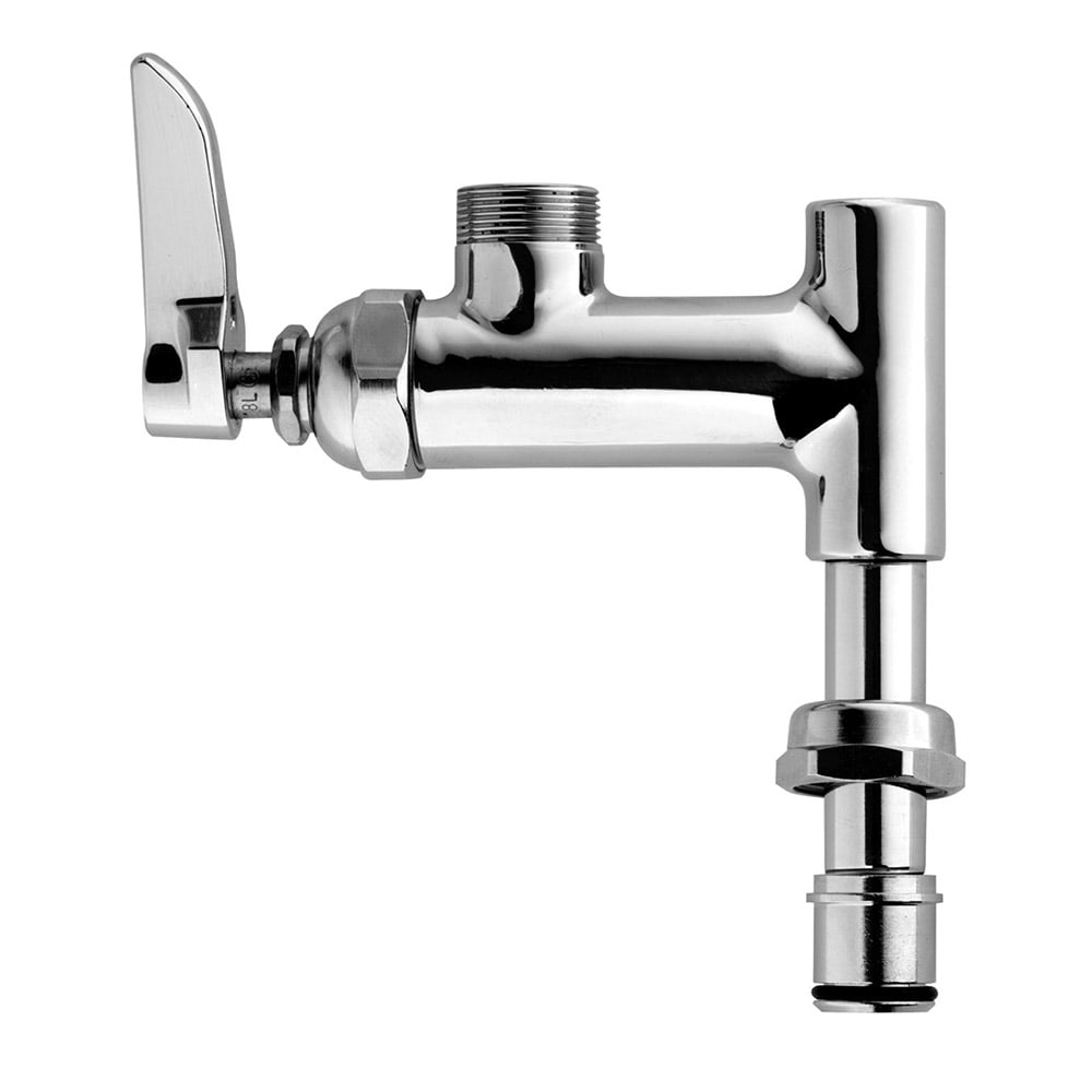 T&S B-0155-LNEZ Add-On Faucet for Pre-Rinse Units - No Nozzle, EasyInstall Fittings