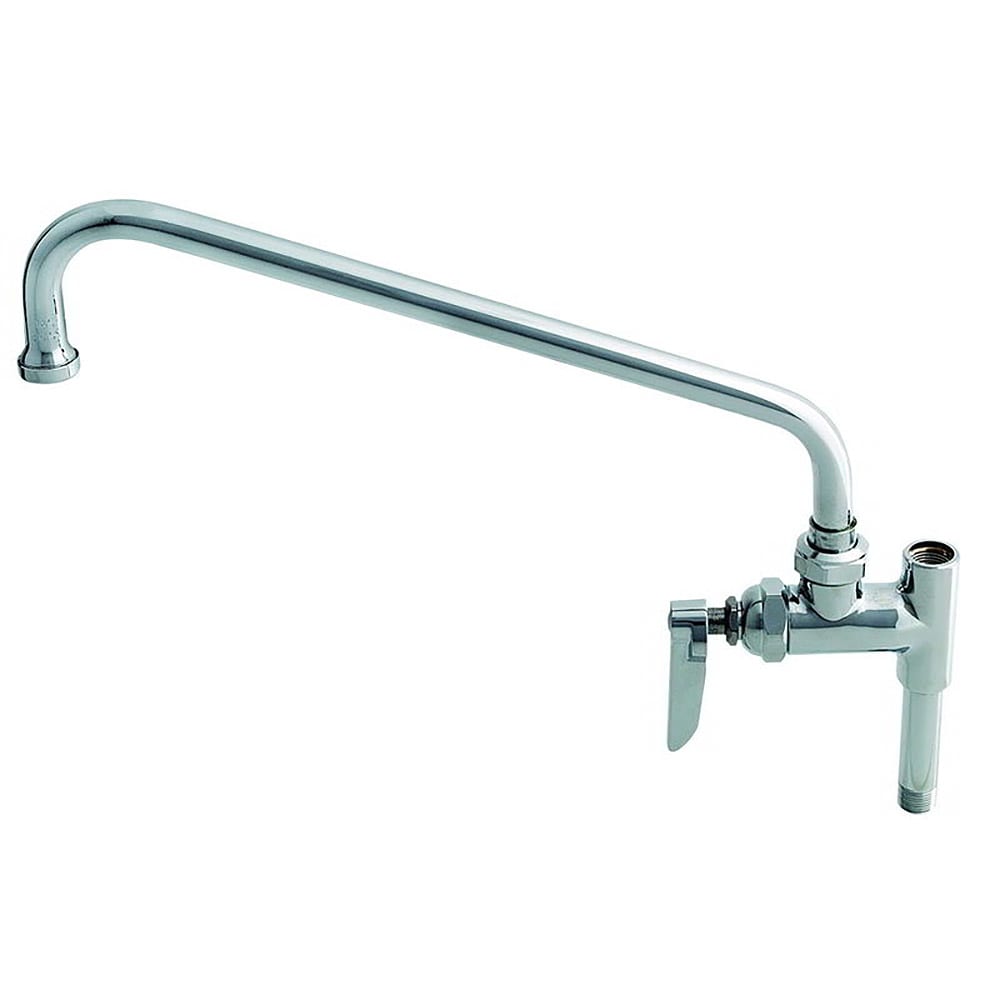 T&S B-0156-CR Add-On Faucet, Ceramic Cartridge, 12" Swing Nozzle