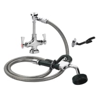 T&S B-0160 7 7/16"H Deck Mount Pre Rinse Faucet - 1 3/20 GPM, Base with Nozzle thumbnail 2