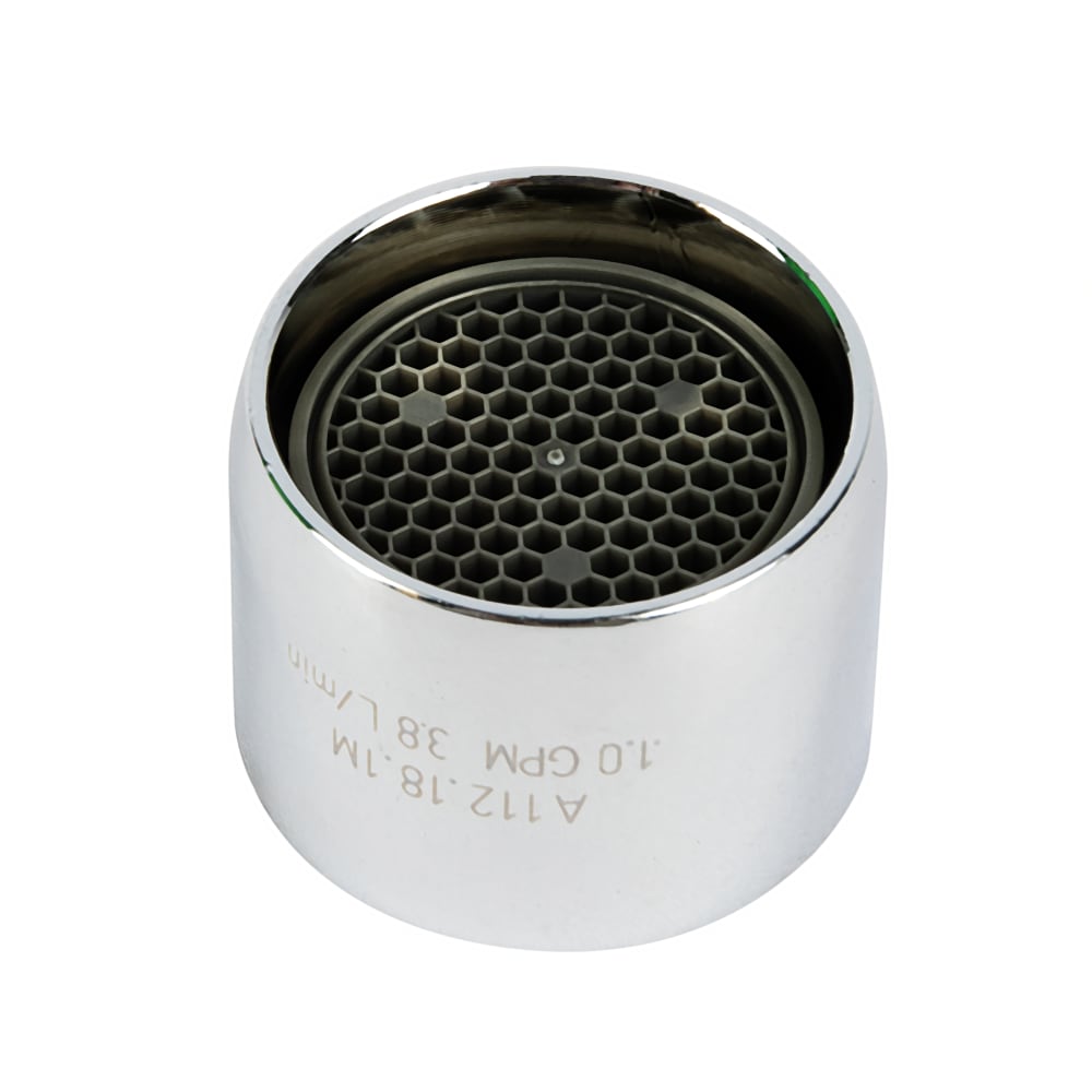 T&S B-0199-01-F10 1 GPM Non Splash Aerator w/ Flow Control