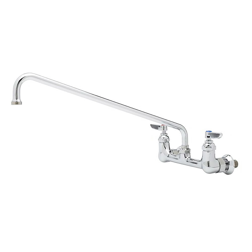 T&S B-0230-EE Splash Mount Faucet w/ 18" Swing Nozzle