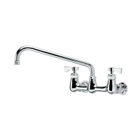 T&S B-0231 Splash Mount Mixing Faucet w/ 12" Swing Nozzle thumbnail 2