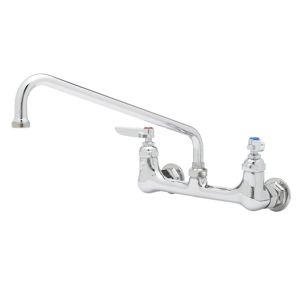 T&S B-0231-CR Splash Mount Faucet w/ 12" Swing Nozzle