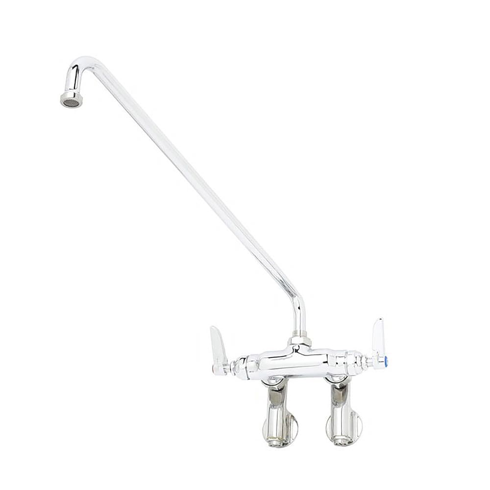 T&S B-0240 Splash Mount Mixing Faucet w/ 18" Swing Nozzle