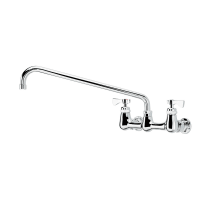 T&S B-0266 Splash Mount Faucet w/ 15" Double Jointed Swing Nozzle thumbnail 2